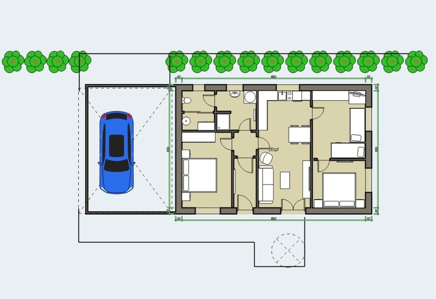 Apartman Pod Lipou - Samostatny Objekt ยาโรเมียร์จ ภายนอก รูปภาพ